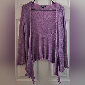 NWOT Lilac-Purple Shrug Sweater